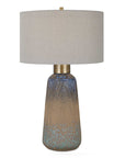 Western Sky - Ceramic Table Lamp - Blue