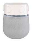 Mulvane - Ceramic Garden Stool - Gray