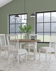 Melody - Round Dining Table - White