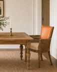 Percy - Dining Table - Light Brown