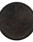 Commerce And Market - Round Cocktail Table - Black