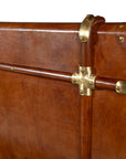 Gentlemen's - King Bed - Dark Brown