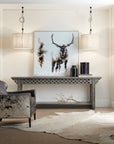 La Grange - Burnham Console - Light Blue