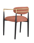 Jenson - Dining Chair Set of 2 - Rust Red