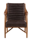 Baxter - Occasional Chair - Light Brown / Dark Brown