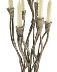 Casey - Light Candle Holder Set Set of 2 - Bronze