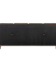 Melbourne - Mappa Burl 4 Door Cabinet - Woodtone