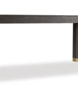 Curata - Rectangle Dining Table With 2-20" Leaves - Dark Brown