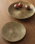 Stratum - Round Bowls (Set of 2) - Brass