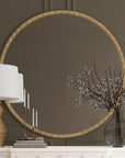 Entralla - Wall Mirror - Gold