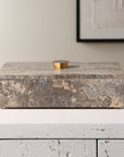 Griseus - Travertine Stone Box
