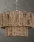 Biswas - Woven Jute 1 Light Pendant - Beige
