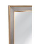 Doubled - Wall Mirror - Pearl Silver