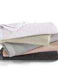 Stonewashed Cotton Waffle Weave - Full/Queen Coverlet - Slate