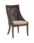 Robertson - Dining Chair - Dark Brown / Beige