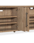 Vineyard Row - Entertainment Credenza - Light Brown
