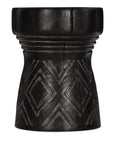 Commerce And Market - Carved Stump Side Table