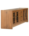 Lincoln - Large Entertainment Base - Warm Walnut