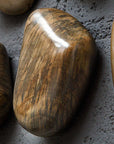 Pebbles - Walnut Wood Wall Décor (Set of 9) - Dark Brown