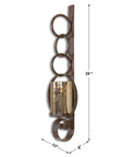 Falconara - Metal Wall Sconce - Dark Brown