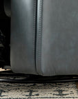 Vernon - Power Swivel Gliding Recliner With Power Headrest, Lumbar, Heat & Massage