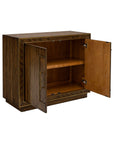 Claudia - Hall Cabinet - Rich Brown Zebrano