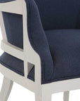 Gordonston - Blue Fabric Accent Chair