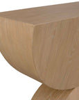 Ciano - Modern Wood Console Table - Woodtone
