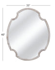 Fairvale - Wall Mirror - White Wash