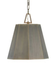 Granada - 1 Light Hexagon Pendant - Dark Gray