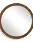 Cleveland - Round Burl Wood Mirror - Woodtone