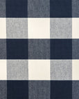 Camille - Twin Buffalo Check Comforter Set Set of 2 - Navy