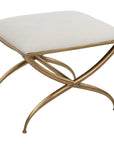 Crossing - Small Bench - White