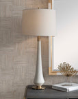 Marille - Stone Table Lamp - Beige
