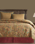 San Angelo - Full Comforter Set (Set of 4) - Red