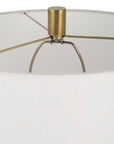 Adelia - Ivory & Brass Table Lamp