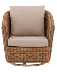 Bailey - Swivel Chair - Light Brown / Beige