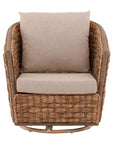 Bailey - Swivel Chair - Light Brown / Beige