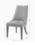 Daxton - Armless Chair - Earth Tone