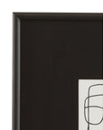 Form Study XII Framed Print - Black
