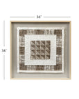 Taughtrope Wall Hanging - Natural Frame