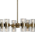 Marinot - 12 Light Chandelier - Gold