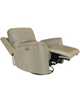 Henry - Power Swivel Gliding Recliner With Power Headrest, Lumbar, Heat & Massage