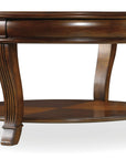Brookhaven - Round Cocktail Table - Dark Brown