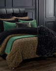 Adrienne - Queen Duvet Cover Set (Set of 3) - Gold