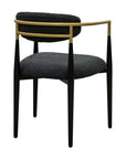 Jenson - Dining Chair - Black / Gold