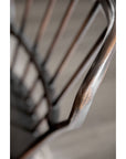 Ciao Bella - Spindle Back Side Chair - Speckled Gray
