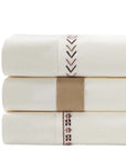 Arrow Sheet - Queen 350TC Southwestern Arrow Sheet Set Set of 4 - Cream