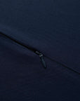 High Shine Satin - King Duvet Cover Set Set of 3 - Navy