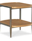 Cashiers - Tiered End Table - Almond